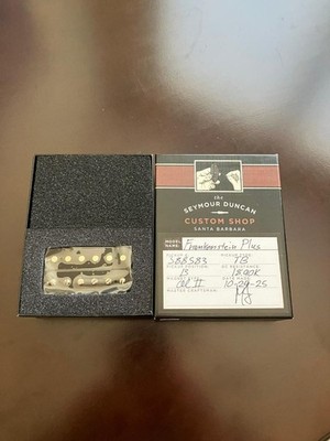 Seymour Duncan Custom Shop Frankenstein Plus Trembucker Black 4 conductor LOGO