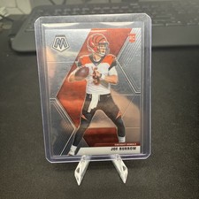 2020 Mosaic Joe Burrow Cincinnati Bengals  RC Rookie Card Bengals. rookie card picture
