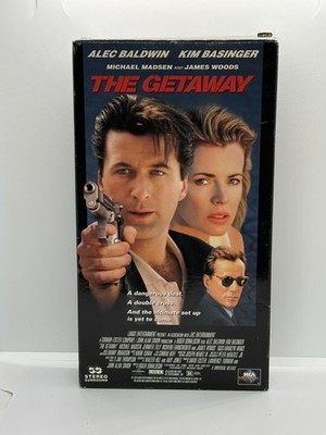 The Getaway VHS 1994 MCA Universal Alec Baldwin Kim Basinger R CC