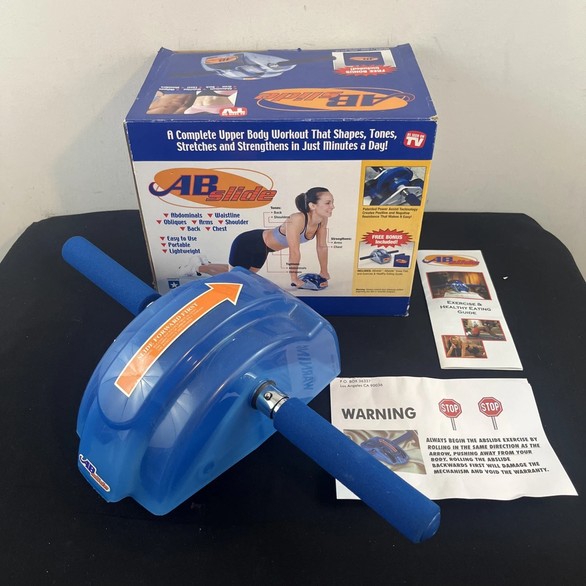 AB Slide Blue Abdominal Exercisers for sale | eBay