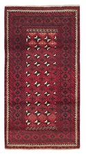 3'8" x 6'10" Vintage Hand Knotted Area Rug Traditional Oriental Wool Carpet