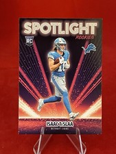 2025 Panini Instant NFL Spotlight Rookies Isaac TeSlaa RC PR/191 SP Lions