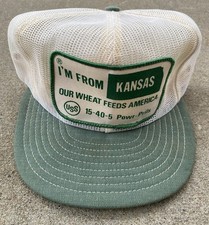 Vintage Snapback Trucker Hat Cap Patch Mesh Feed K Brand USA Louisville RARE