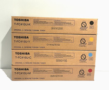 Toshiba T-FC415U Genuine Toner Cartridges Set KYCM For eStudio 2515AC,5015AC NEW