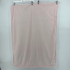 Carters Pink White Giraffe Plush Fleece Reversible Baby Blanket OS GCL19673-SML