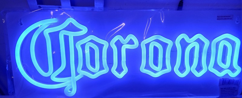 Coronia LED NEON Style Wall Light. 17 Inch New In Box. Retails At $24.99.