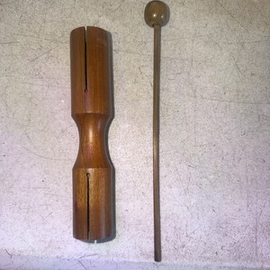 Wood Block Percussion Instrument With Mallet