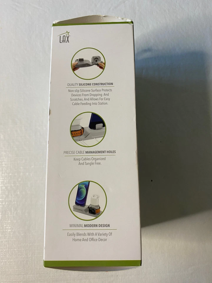 Новая в коробке умная зарядная док-станция Apple 3-1 для дома и офиса от Lax. - Изображение 4 из 4