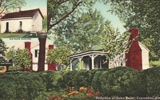 Helen Keller Home Birthplace House Museum Tuscumbia Alabama AL Vintage Postcard