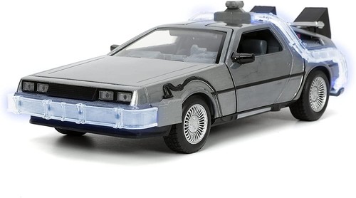 JADA TOYS - Máquina del tiempo con luz REGRESO AL FUTURO I - 1/24 - JAD32911 - Imagen 2 de 7