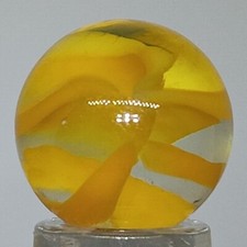 Vintage Vitro Cat's Eye Marble .61 Inch Near-Mint Condition Combined Shipping
