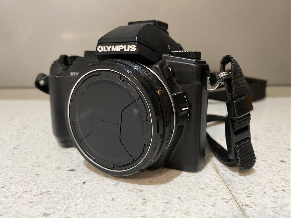 Olympus Stylus 1 Black 12.0 MP Digital Camera (SLR-like) With