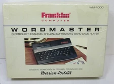 Vintage (1987) Franklin Wordmaster WM-1000 Pocket Electronic Speller Thesaurus