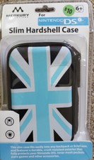 Coque rigide fine Merkury Innovations Nintendo DSi bleue et noire NEUVE