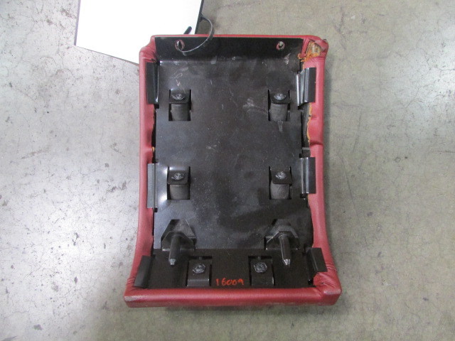 Maserati Quattroporte, LH Dashboard Fuse Box Trim Panel, Bordeaux, P/N 981382725