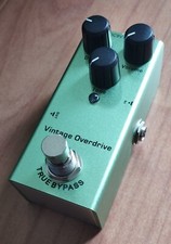 Pédale guitare Vintage Overdrive Style Tube Screamer + transfo