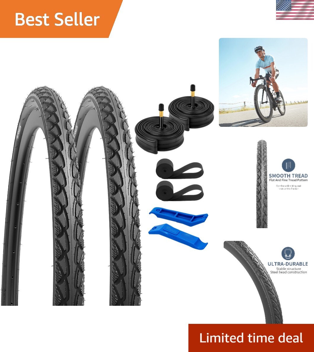 Road Tubes 700x38c Bike Tube Bike Tire Bike Tubes Packs 700x38C