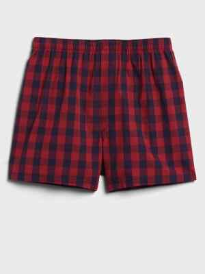 MENS SIZE XL 40-42 BANANA REPUBLIC COTTON BOXER BUFFALO PLAID PRINT BOXERS NWT