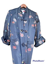 Vintage Asian Robe Smoking Jacket