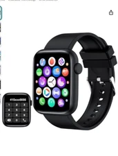 WELLY MERCK Smart Watch 1.9" Full Touch Screen For Android And ios Phones. NEW