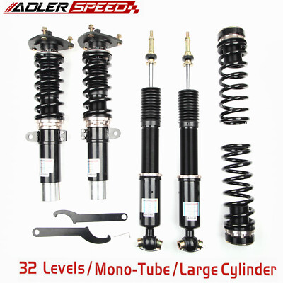 Coilovers Suspension For 15-21 Volkswagen Golf Mk7 49.5MM 32 Clicks Lowering Kit