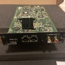 Crestron DMC-4K-C-DSP HDCP2 HDBaseT 4K DigitalMedia 8G Input Card Downmixing