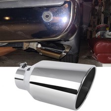 For Nissan Frontier 5" Inlet 8" Outlet 15" Bolt-On Stainless Steel Exhaust Tips