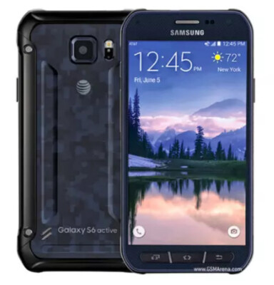 Android Samsung Galaxy S6 active G890A AT&T Unlocked 32GB Grey Phone Very Good 