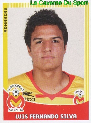 144 FERNANDO SILVA MEXICO CA.MONARCAS MORELIA ERSTE DIV ERÖFFNUNG 2010 PANINI