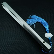 Tactical Ten-inch Titanium Alloy Folding Fan Portable Martial Arts Kung Fu Fan