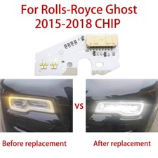 Right White Light For Rolls-Royce Ghost 15-18 Car Headlight DRL Chip Angel Eyes