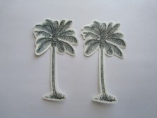 Temporary tattoo - Set of 2 Palm Tree tattoos approx. from 3.5" each 