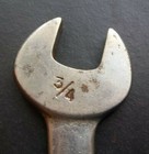 Vintage Armstrong 3/4'' x 11/16'' Double Open End Wrench 1029-B Made in U.S.A. — photo 6