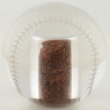 MLB Red Sox 2018 ALCS Champs Crystal Ball with Game-used Dirt Display (Fanatics)