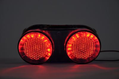 Tail Light LED Smoke Integrated Turn Signal Yamaha 2000-2005 FZ1