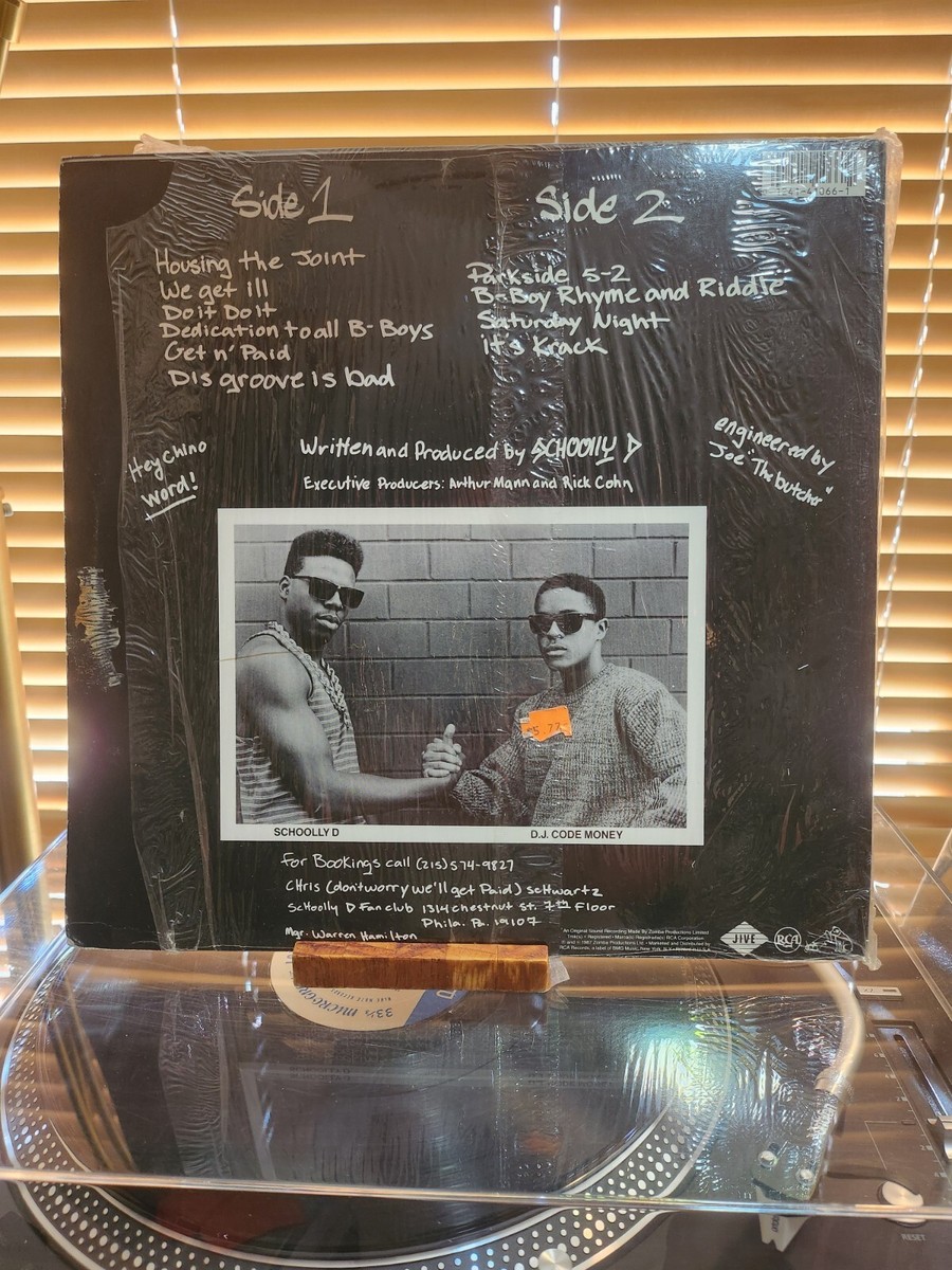 洋楽 Schoolly D - Saturday Night! - The Album LTI2MzguanBlZw.jpeg