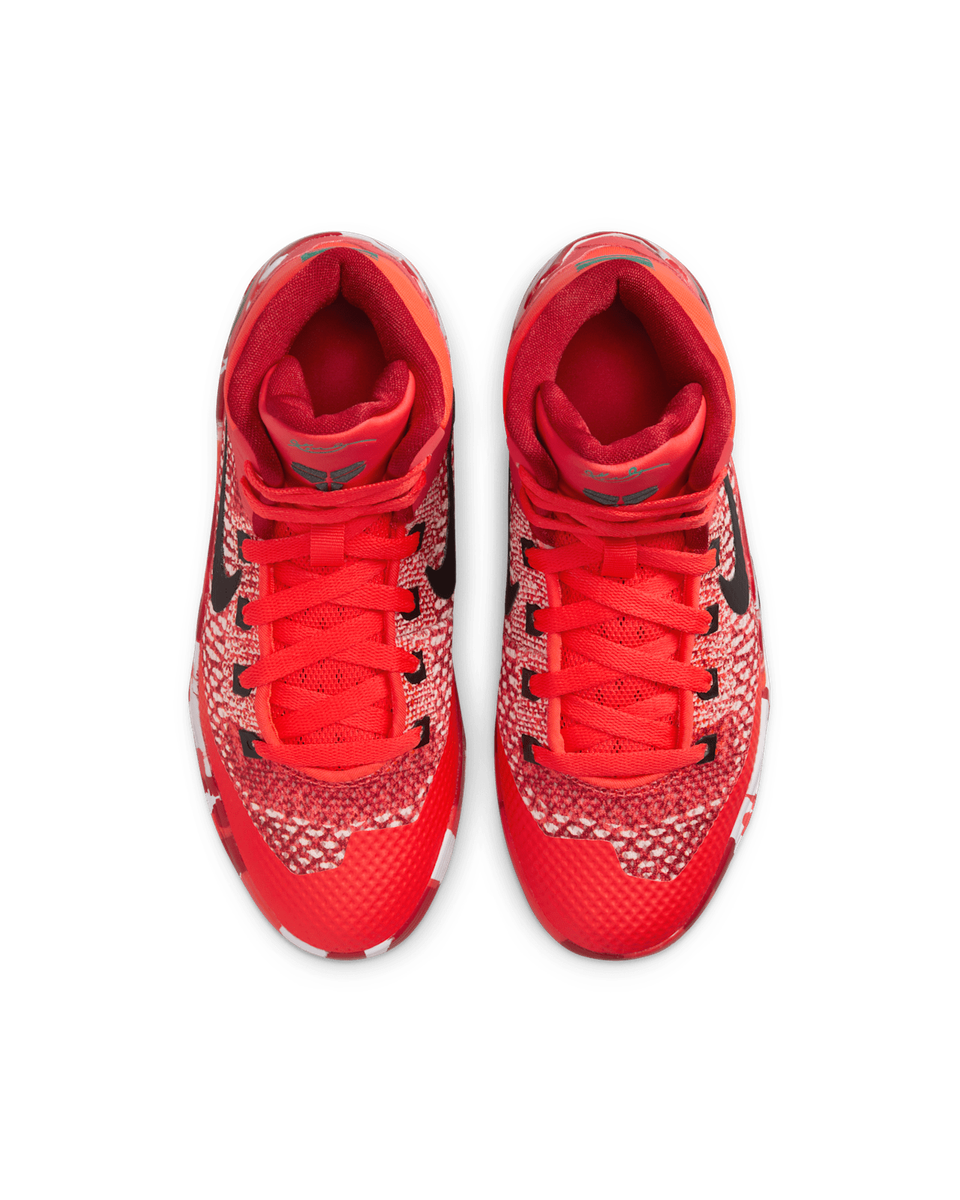HJ9446-600 Nike GS Kobe 9 Elite High Protro Bright Crimson Emerald