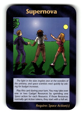 Supernova Card INWO Illuminati New World Order Assassins Game 106