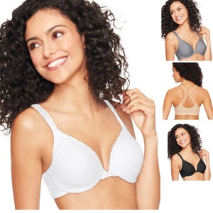 hanes t shirt bra front closure