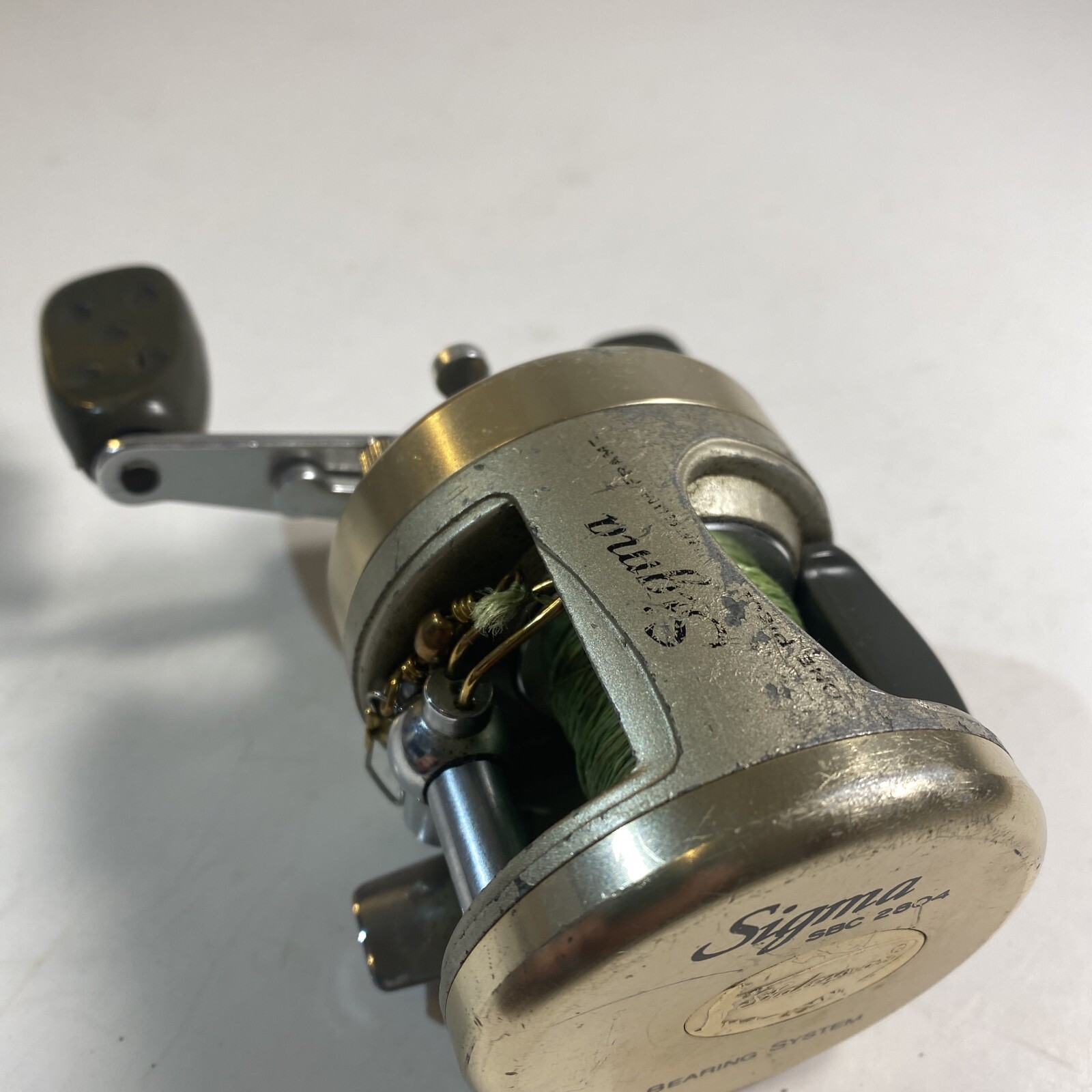 Shakespeare Sigma Baitcast Reel  Model SBC 2804 4 Ball Bearings 5.6 Gear Ratio