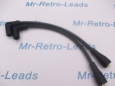 BLACK 8MM PERFORMANCE IGNITION LEADS HARLEY DAVIDSON LEADS ARE 11" LONG TO ORDER