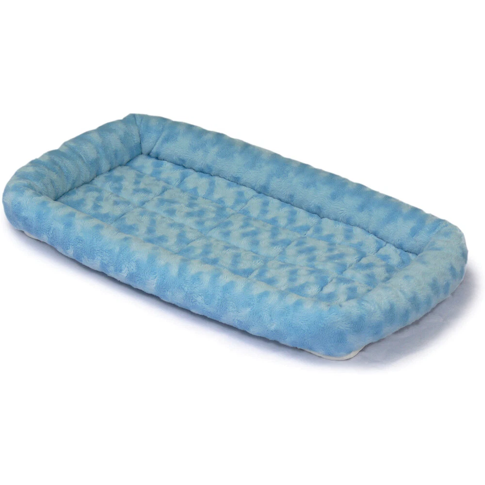 QuietTime Small Dog Bed Ultra Soft Plush Fur Pet Cozy Nest Puppy