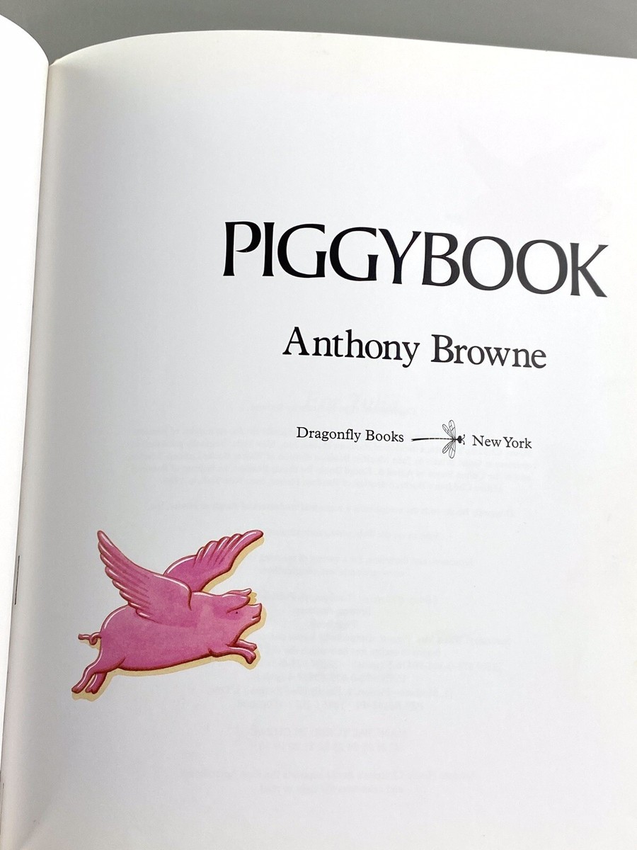 Piggybook Children Hardcover Book by Anthony Browne 9780833560971
