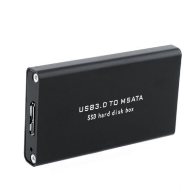 mSATA SSD to USB 3.0/2.0 External Enclosure ssd Converter Adapter Case Box US