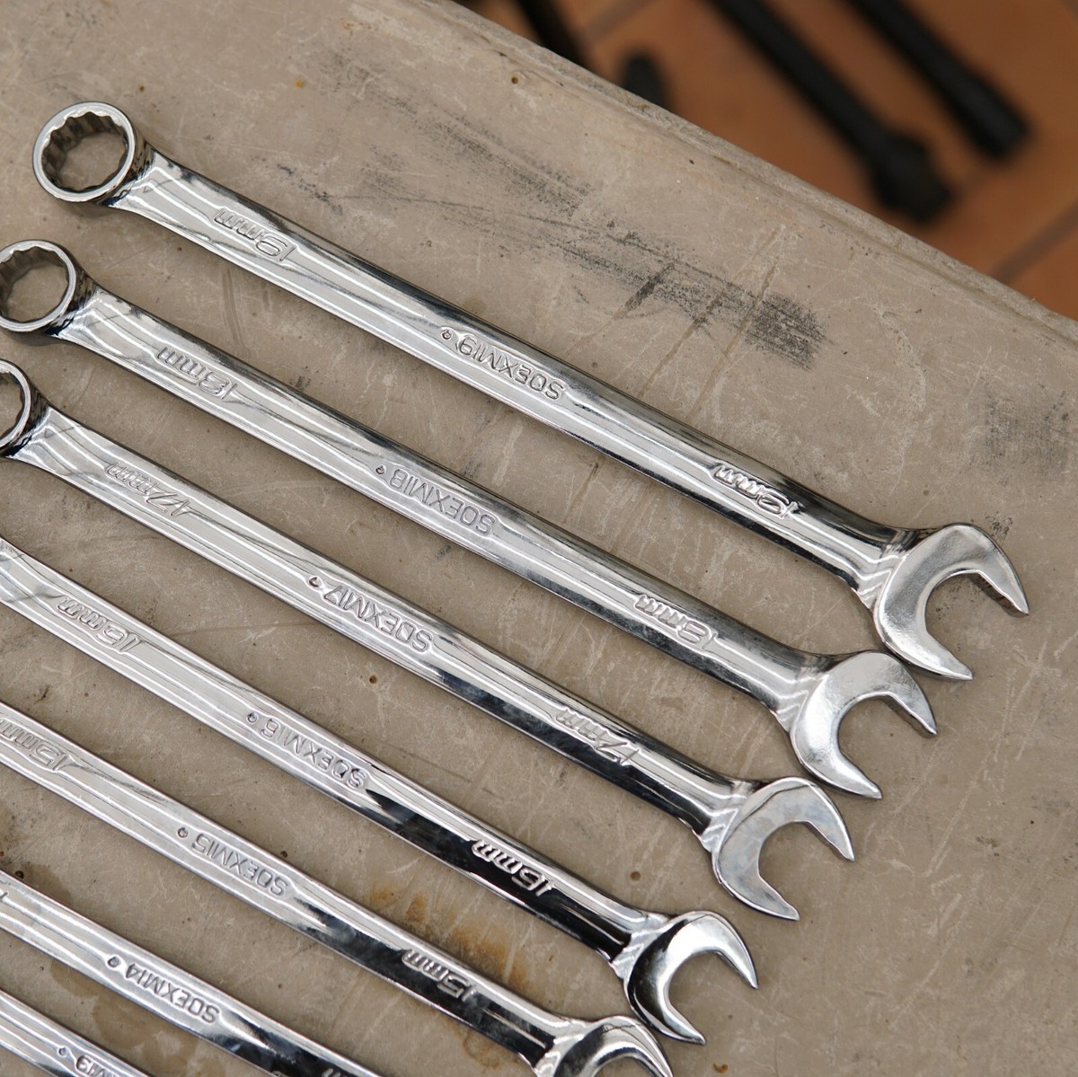 Snap On SOEXM710 10pc 12 Point Metric Flank Drive Snap On SOEXM710 10pc 12 Point Metric Flank Drive