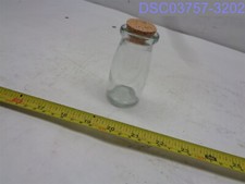 Qty: 24 Pieces 3.4oz Glass Favor Jars with Cork Lids  Label Tags and 20m Burlap