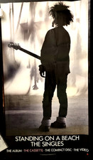 Affiche promo boutique musique THE CURE "Debout sur une plage : les célibataires" 1986 occasion