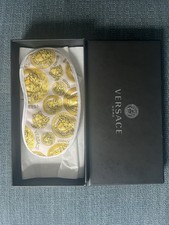 Versace Medusa Sleep Mask White/Gold Eye Mask