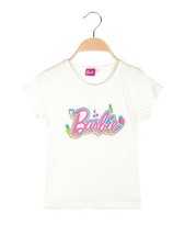 Maglietta Con Motivo Stampato Cotone Sostenibile Bambina - Foto 5