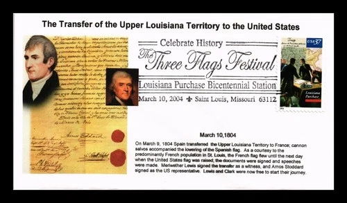 DR JIM STAMPS US COVER LOUISIANA PURCHASE BICENTENNIAL FIRST DAY ISSUE
